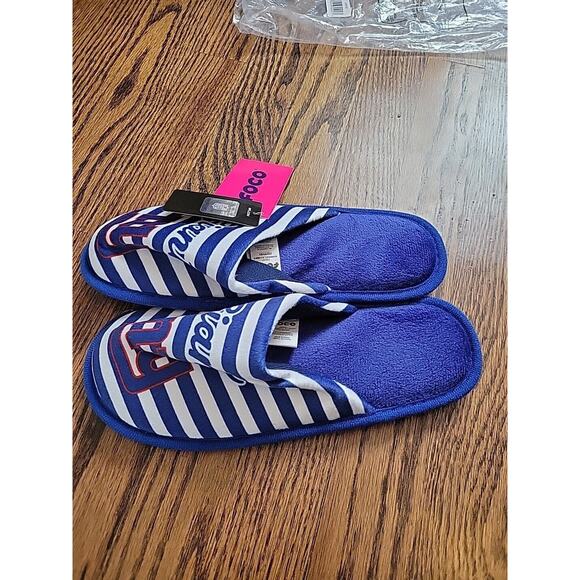 New York Giants Womens Slippers Size Large Ladies Foco NWT New - Picture 2 of 10